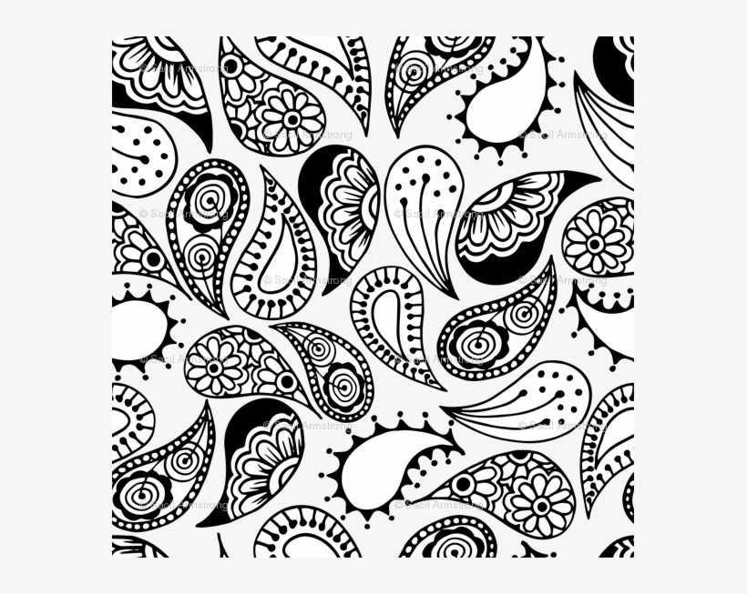 Zazzle Dunkles Lila Paisley Hüllen Für Ipad Mini, transparent png download