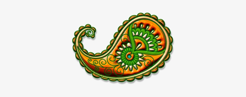 Here's A Paisley Design I Made Using Brl - Illustration, transparent png download