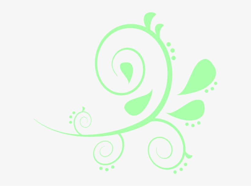 How To Set Use Mint Green Paisley Clipart, transparent png download