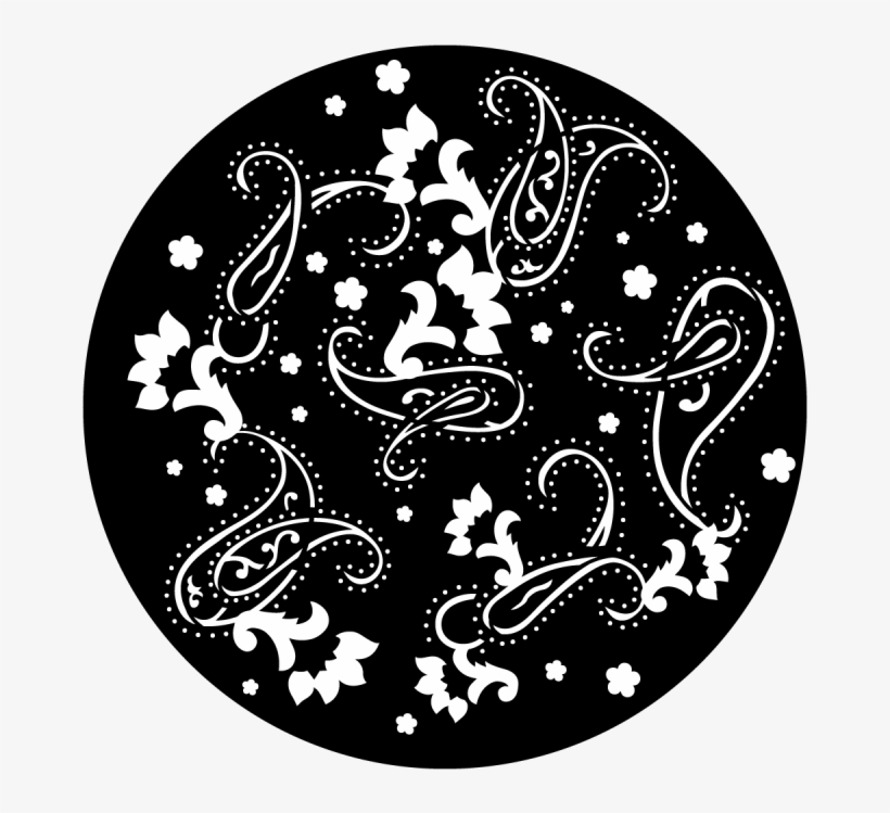 Paisley Print Breakup - Apollo Paisley Print Breakupsteel Gobo Ms-2099, transparent png download