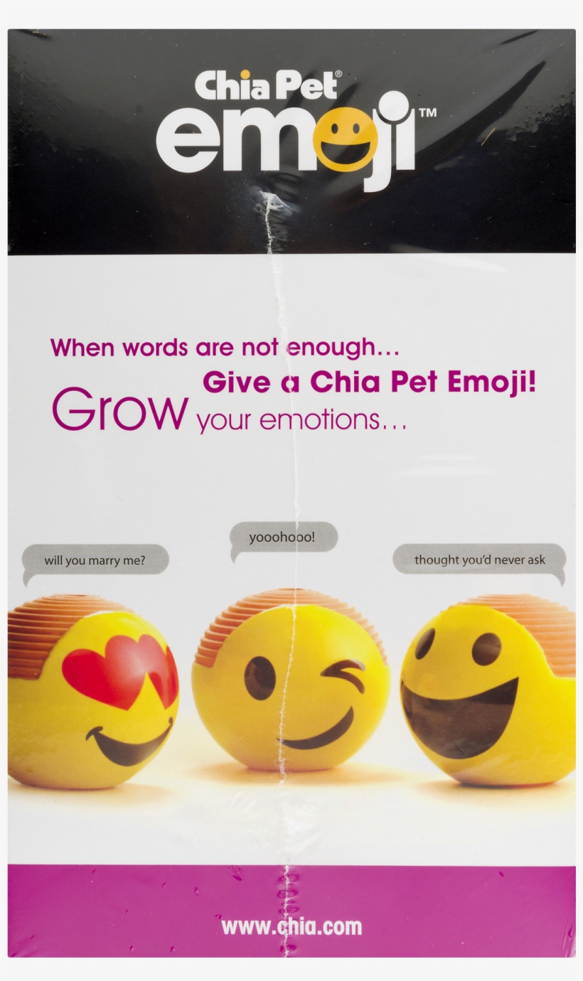 Chia Pet Emoji Heart Eyes Handmade Decorative Planter,, transparent png download