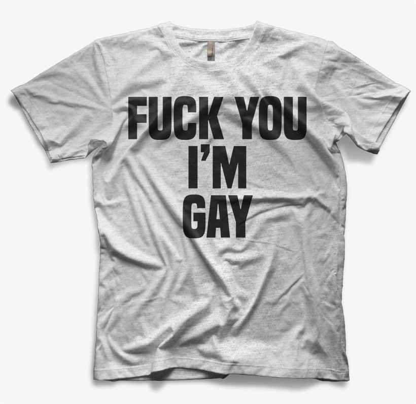 I'm Gay T-shirt - Cunt Tshirt, transparent png download