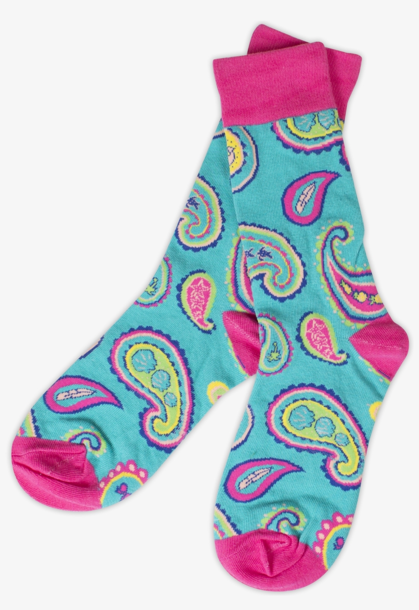 Paisley Socks, transparent png download