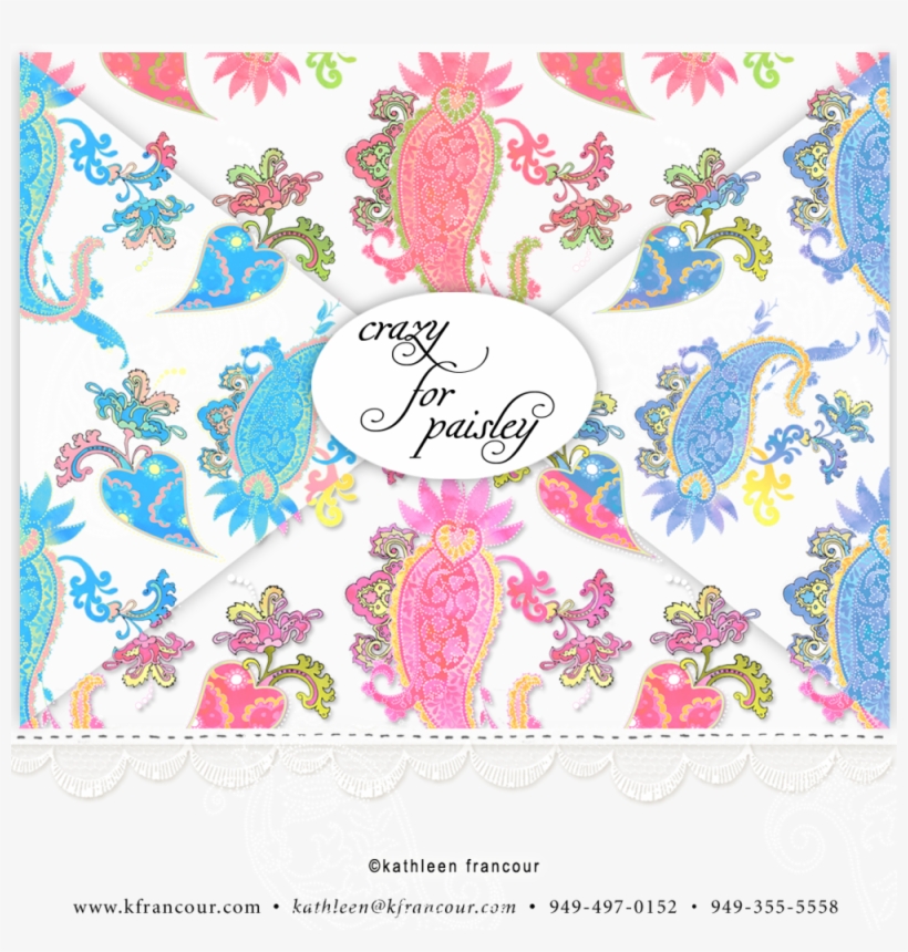 Crazy For Paisley Gallery Pg@100dpi - Portable Network Graphics, transparent png download