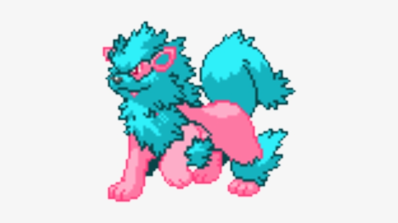 Cotton Candy Arcanine - Photograph, transparent png download