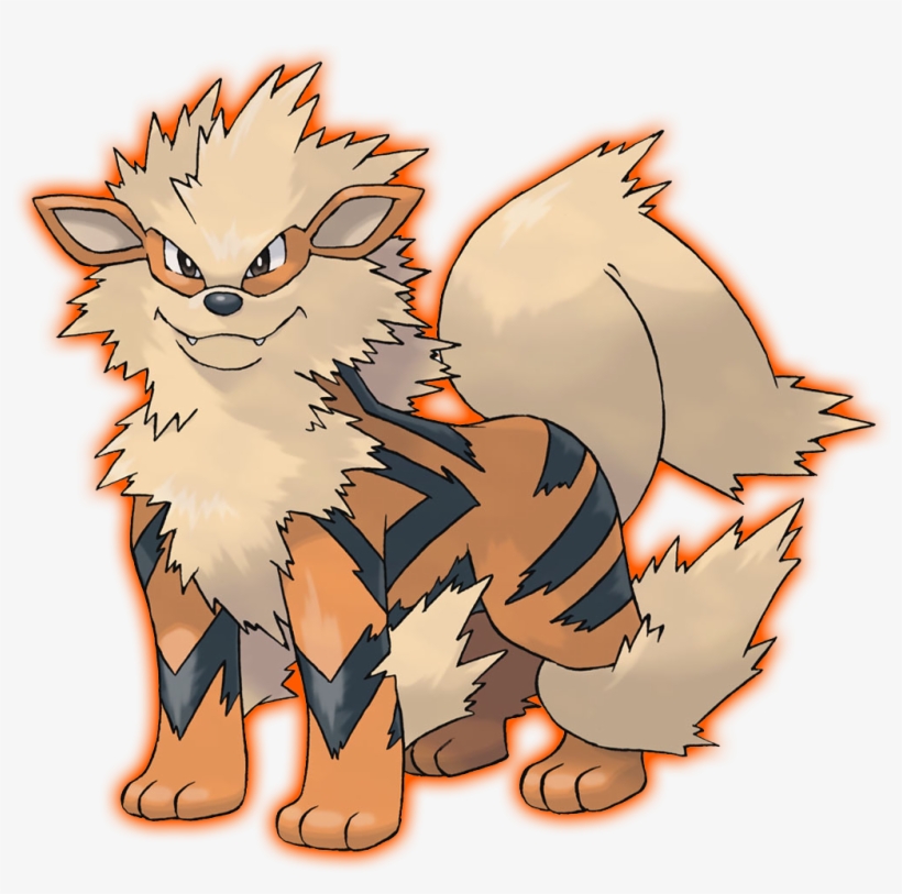 Arcanine - Arcanine Pokemon, transparent png download