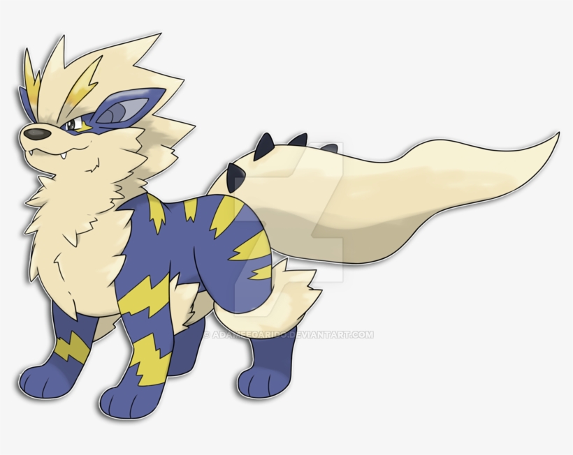 Alolan Arcanine By Adamfegarido - Art, transparent png download