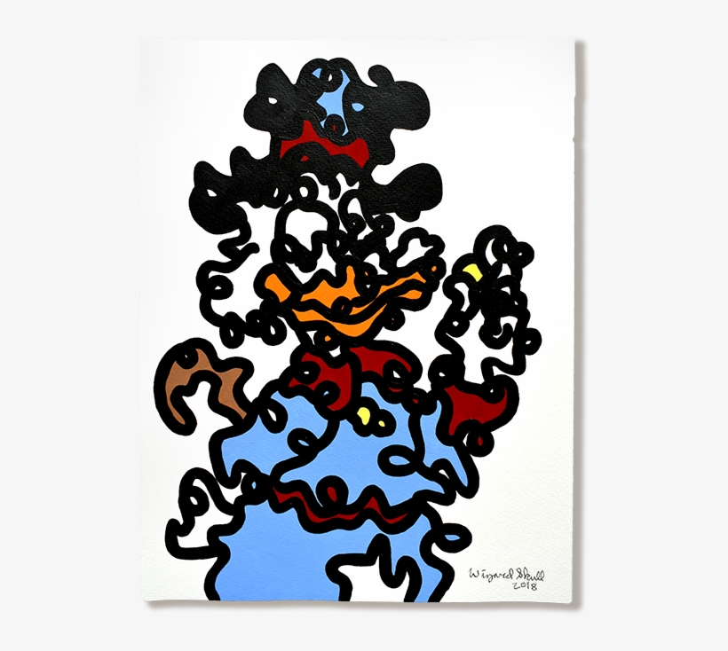 'wiggly Scrooge Mcduck' By Wizard Skull, transparent png download