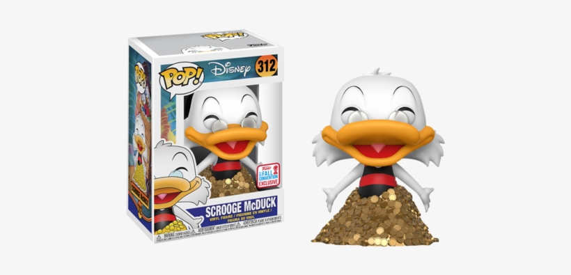 Scrooge Mcduck In Swimsuit Nycc17 Pop Vinyl Figure - Funko Pop Scrooge Mcduck, transparent png download