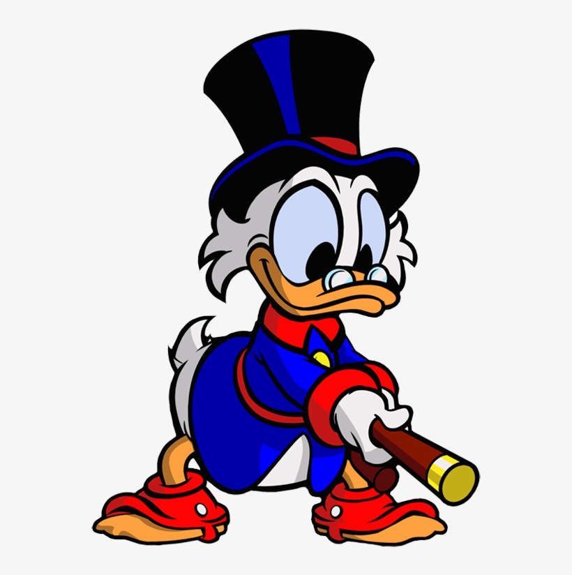 Scrooge Mcduck Clipart By9lxc Clipart - Scrooge Mcduck Ducktales Remastered, transparent png download