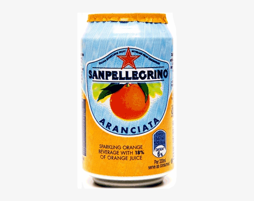 Famous Sodas - San Pellegrino Orange 330ml, transparent png download