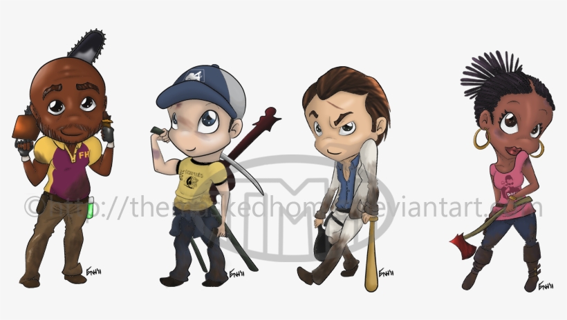Drawing Dead Chibi - Left 4 Dead 2 Fanart, transparent png download