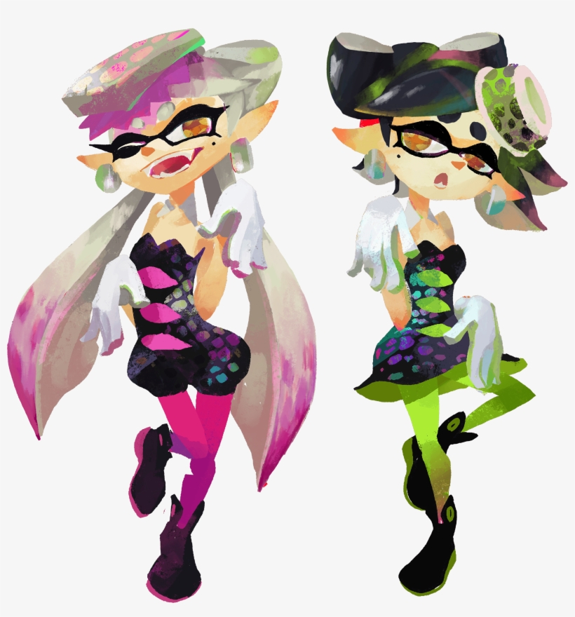 Imagei - Splatoon Squid Sisters, transparent png download