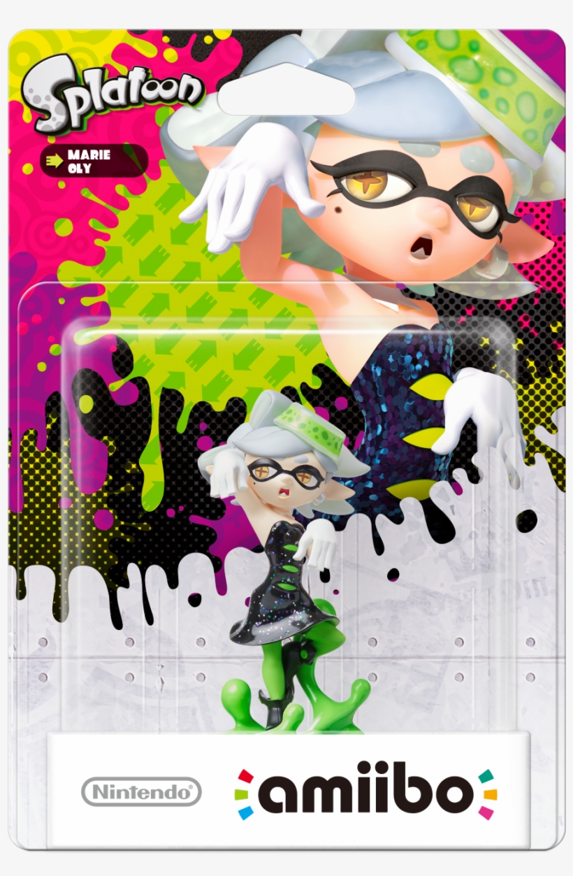 Marie Box - Splatoon Amiibo - Splatoon Marie Amiibo, transparent png download