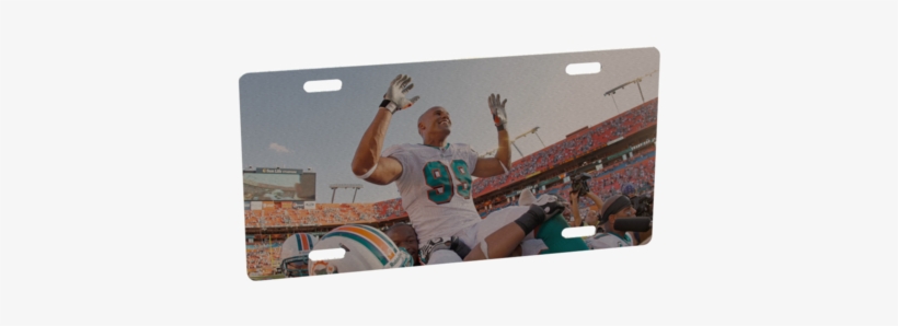 Miami Dolphins Custom Metal Photo - Slam Dunk, transparent png download