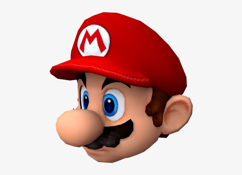 Mario Head Png Free Library - Mario Head Png, transparent png download