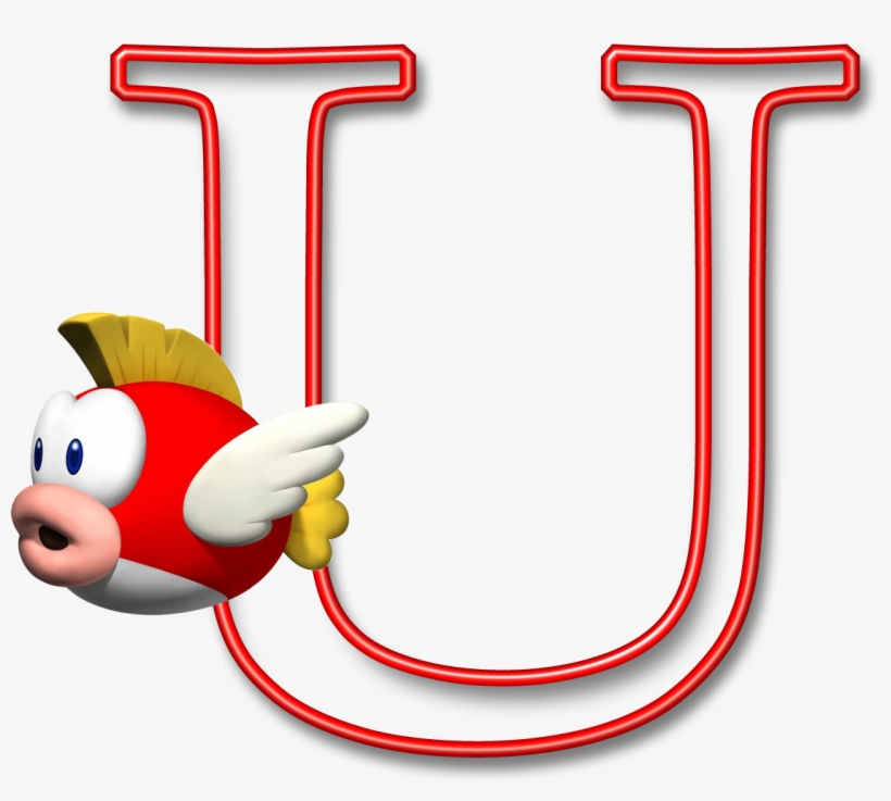 U Abc Games, Super Mario, Mario Bros - Mario Kart Cheep Cheep, transparent png download