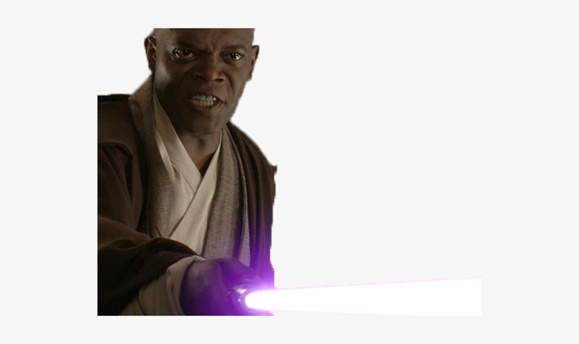 Lien Direct, - Samuel L Jackson Signed 'star Wars' 11x14 Chrome Photo, transparent png download