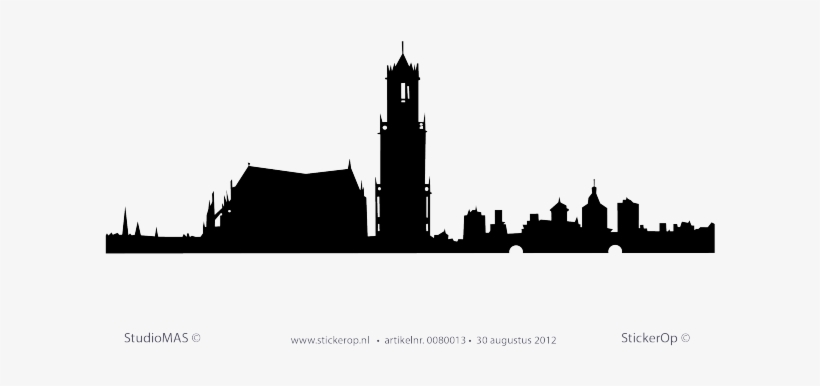 Afbeeldingsresultaat Voor Dom Utrecht Silhouette Hotel - Skyline Utrecht Png, transparent png download