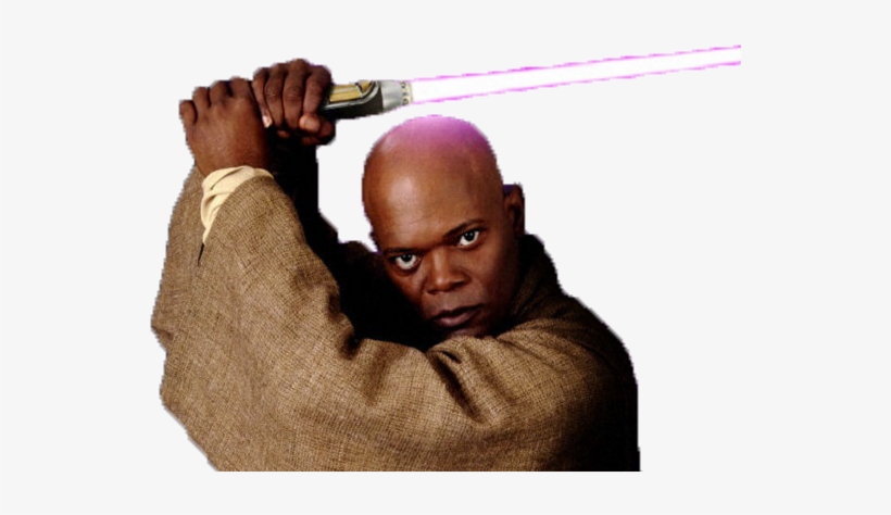Lien Direct, - Mace Windu Qui Gon Jinn, transparent png download