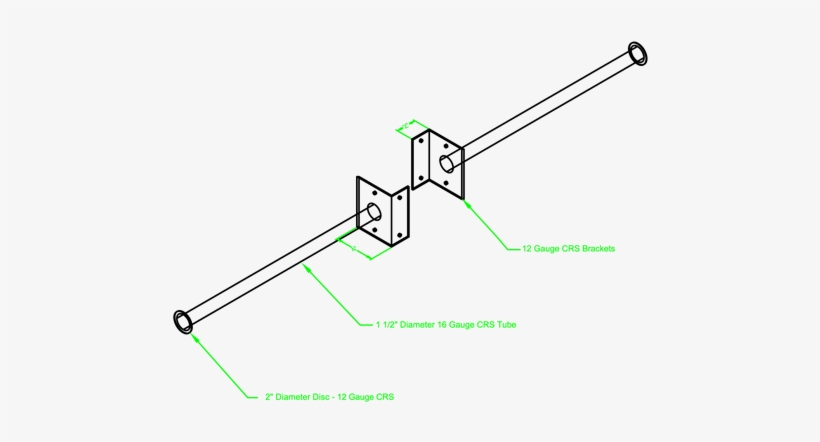 Bannerpolebracket Modified - Drawing, transparent png download