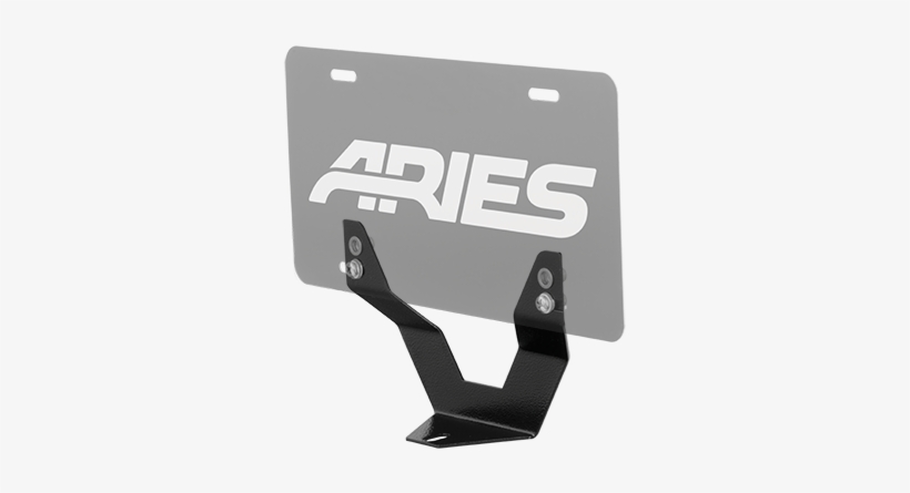 License Plate Brackets - Aries, 35-0000, Bull Bar License Plate Bracket - Etruckgear, transparent png download