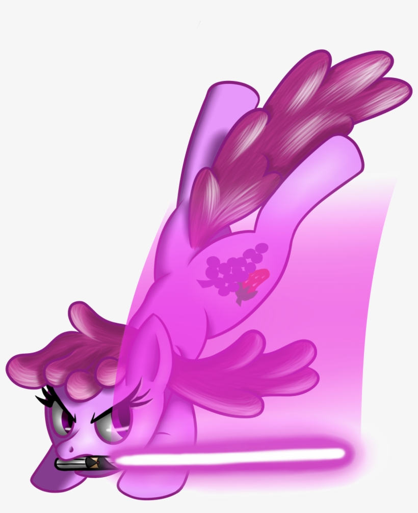 Mace Windu Fluttershy Pink Violet Purple Mammal Flower - Art, transparent png download