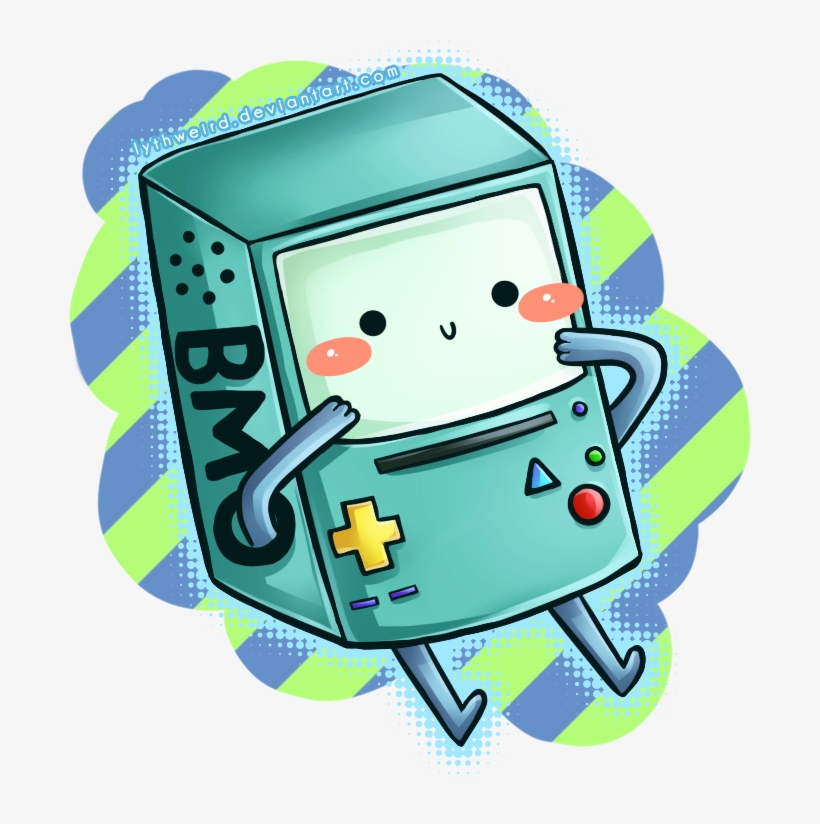 B M O By Lythweird On Deviantart - Bmo Chibi, transparent png download