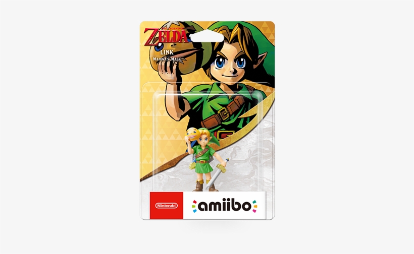 Amiibo The Legend Of Zelda Majora's Mask Link - Legend Of Zelda Majora's Mask Amiibo, transparent png download