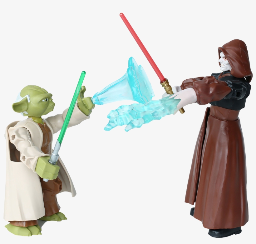 Star - Hasbro Star Wars: Episode Iii Hero Mashers Yoda Vs., transparent png download