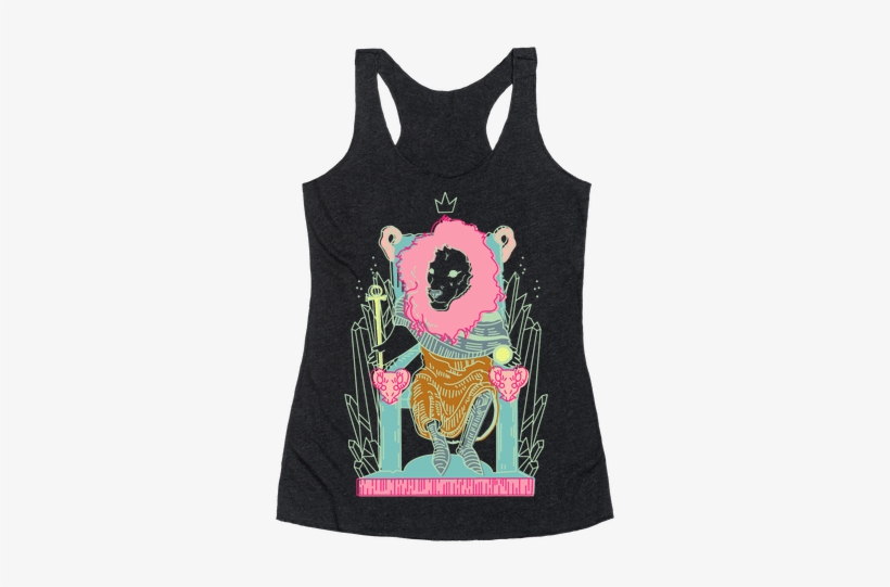The Emperor Lion Racerback Tank Top - Gay Unicorn Shirt, transparent png download