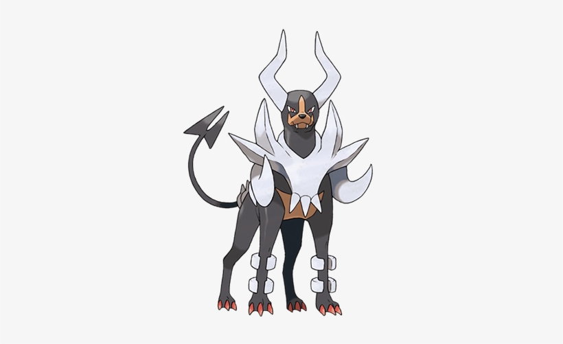 Type - Dark/fire - Mega Houndoom, transparent png download