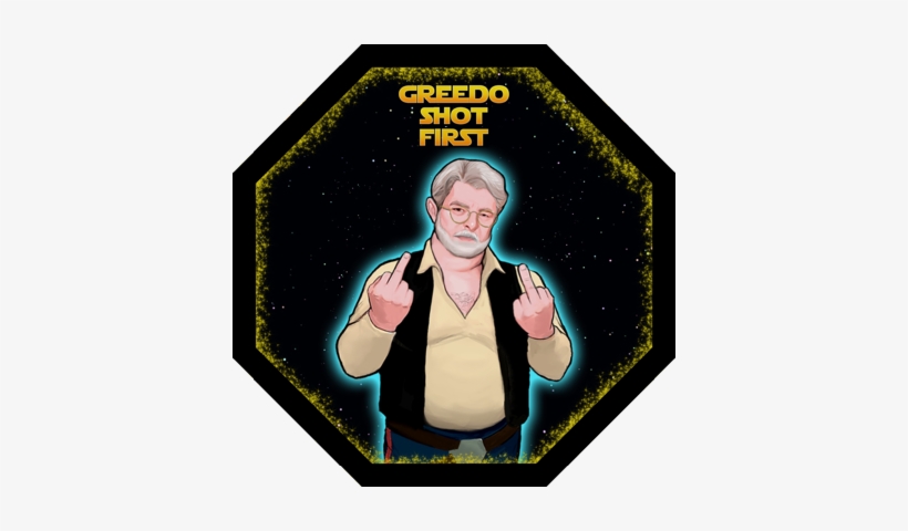 Gsf Logo Small 2013 - Starwars Greedo Shot First, transparent png download