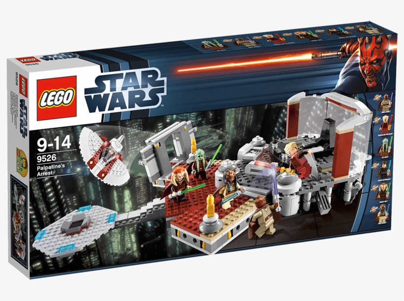 9526 Palpatine's Arrest - Lego Star Wars Palpatine's Arrest Set, transparent png download