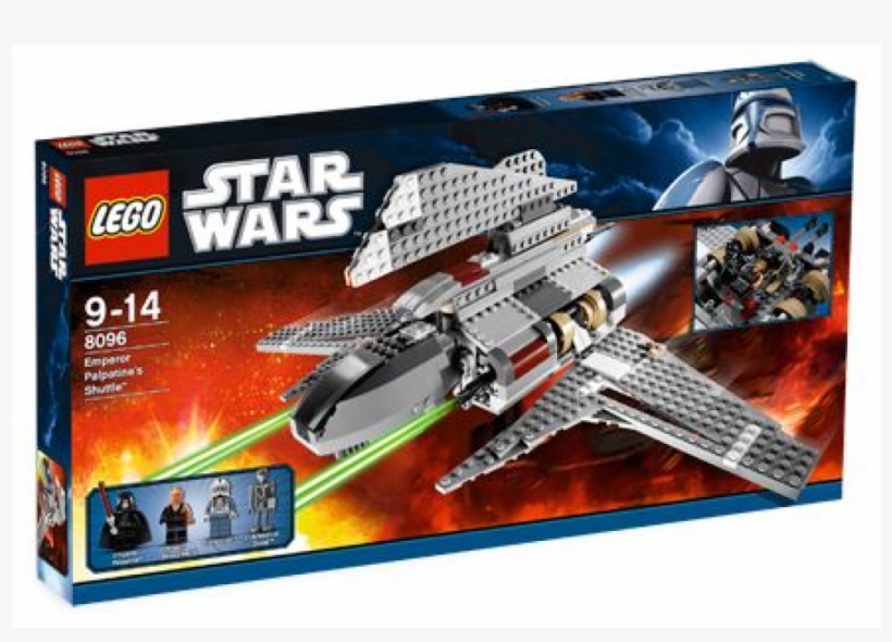 Lego - Star Wars 8096 Emperor Palpatine's Shuttle, transparent png download