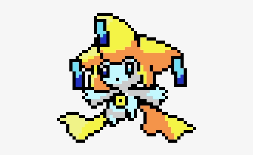 Jirachi Pixel Art Pokemon Jirachi Transparent PNG 720x550 Free