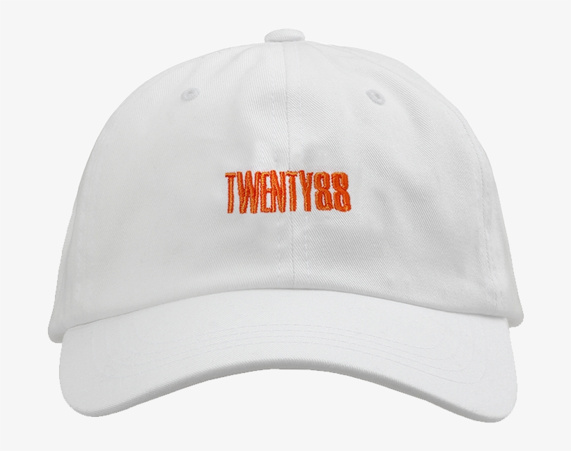 Twenty88 White Dad Hat - Baseball Cap, transparent png download