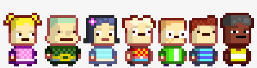 Kindergarten Crew - Пиксель Арт Киндергарден, transparent png download