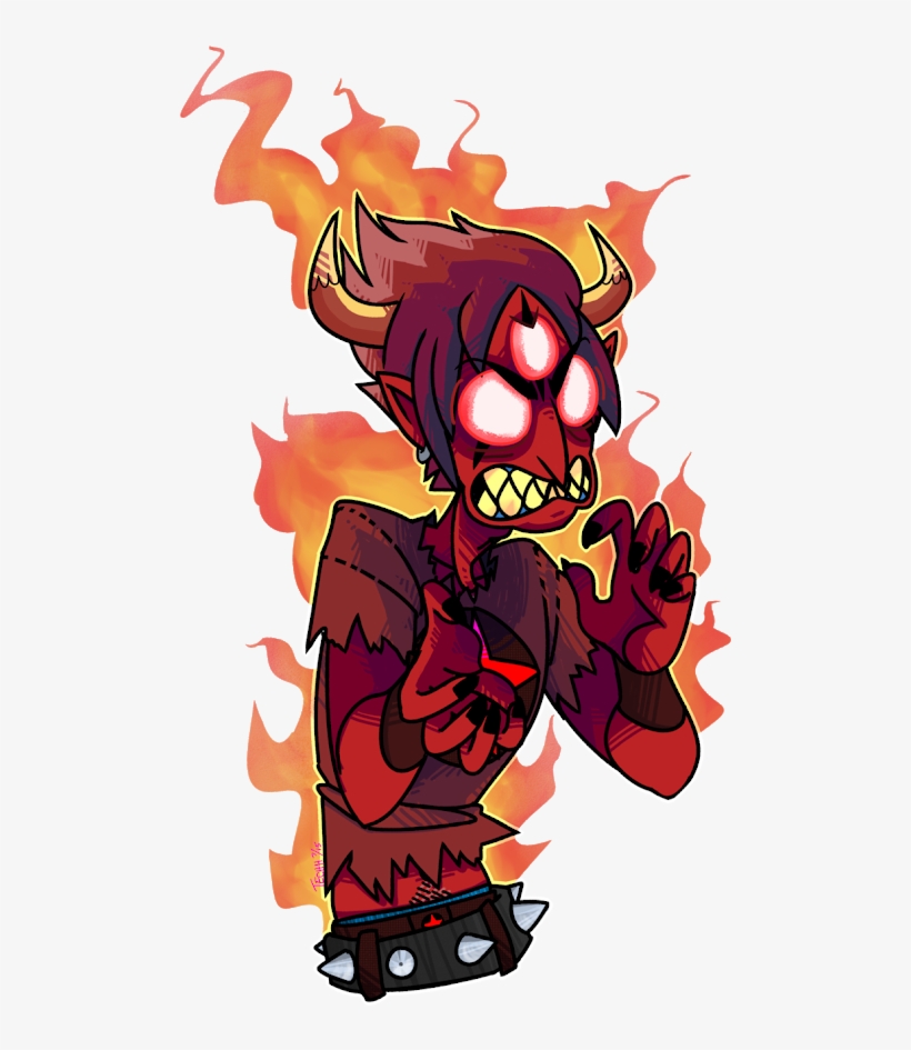 It's Not Funny, It's Not Cool - Tom The Demon Fanart, transparent png download