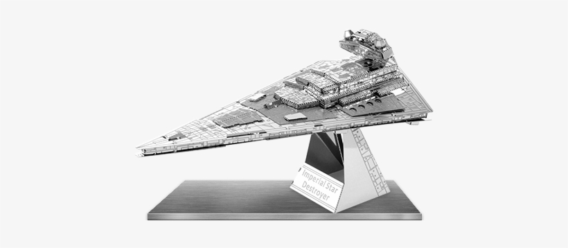 Picture Of Star Wars - Star Wars Metal Earth Imperial Star Destroyer, transparent png download