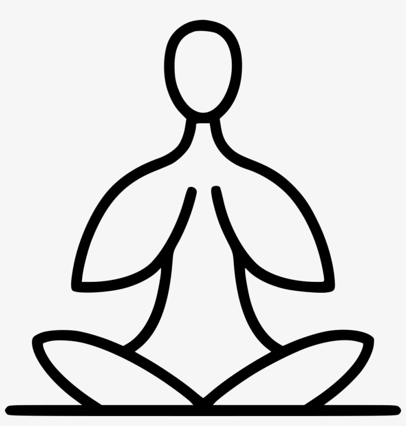 Png File - Yoga Line Icon Png, transparent png download