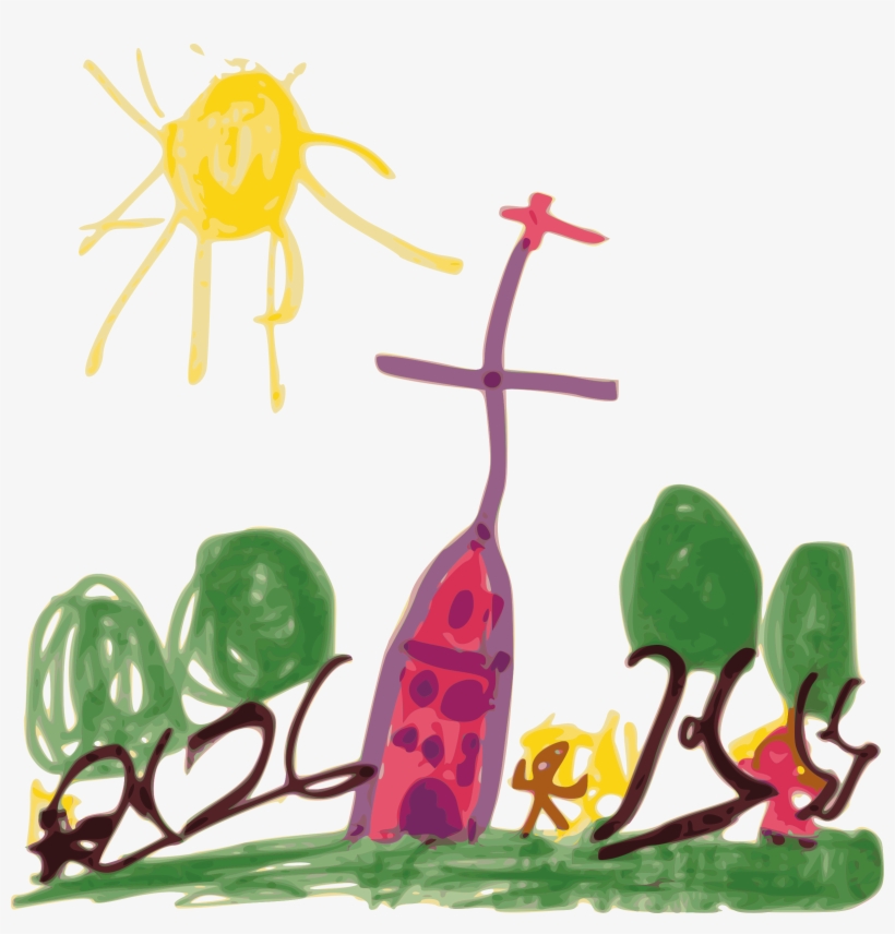 This Free Icons Png Design Of Kindergarten Art Church, transparent png download