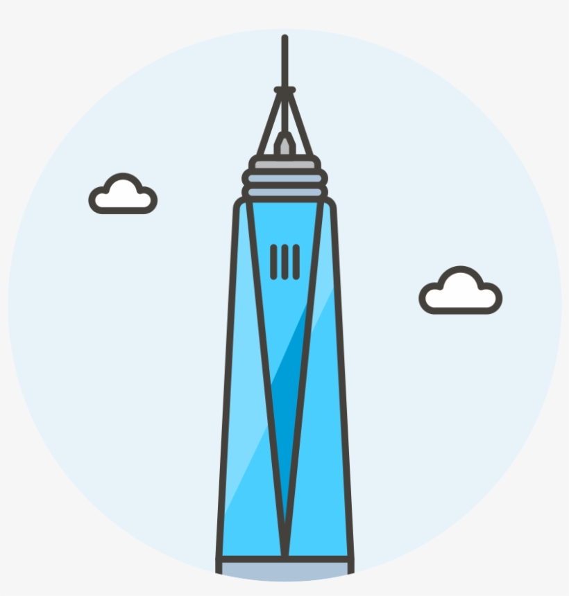 One World Trade Center Icon, transparent png download