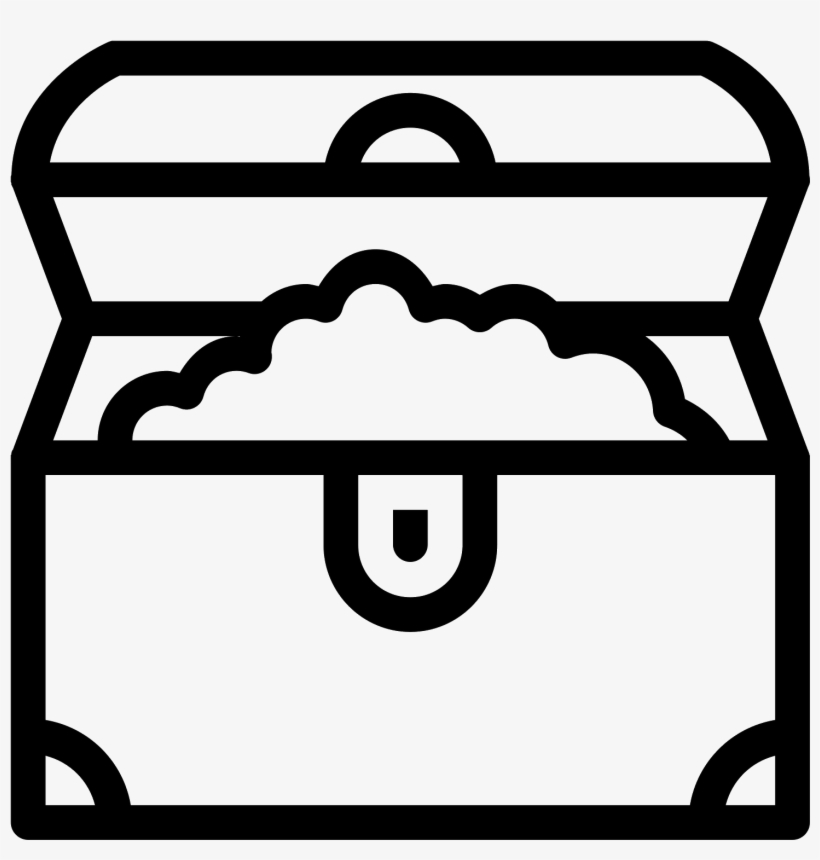 Cofre Del Tesoro Icon - Treasure Icon, transparent png download