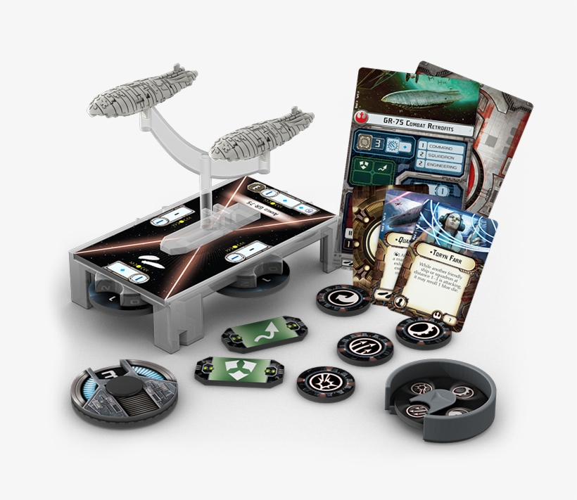 Rebel Transport Expansion - Fantasy Flight Games Star Wars Armada Rebel Transports, transparent png download