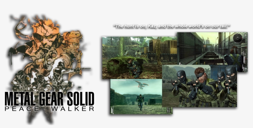 [ Img] - Metal Gear Solid: Peace Walker Playstation Portable, transparent png download
