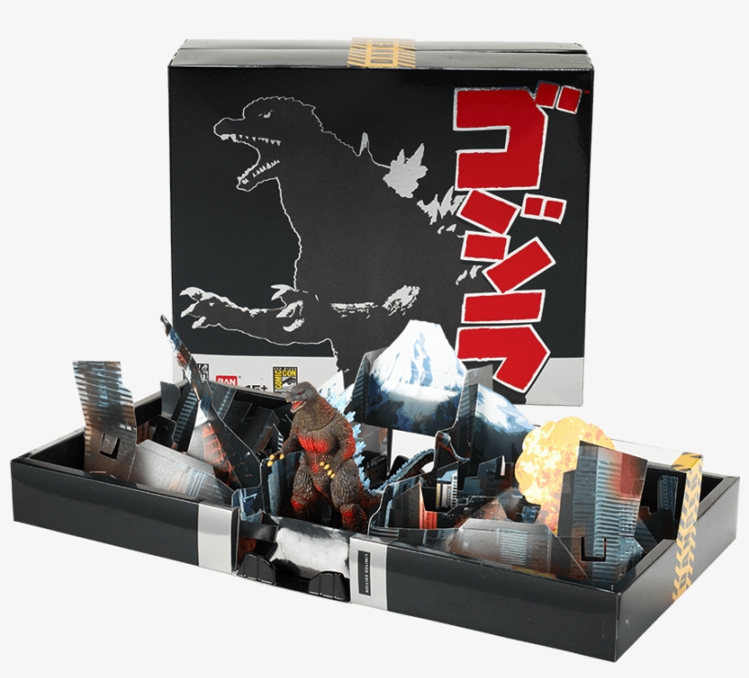 Bandai Godzilla Sdcc Exclusive Revealed - Godzilla Limited Collector's Edition, transparent png download