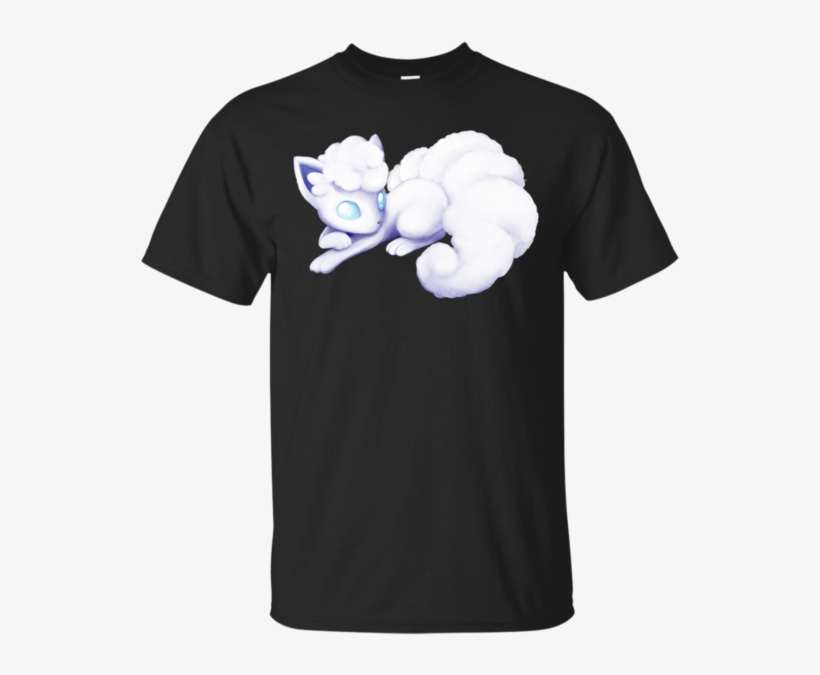 Alola Snow Vulpix Vulpix T Shirt & Hoodie - Shirt, transparent png download