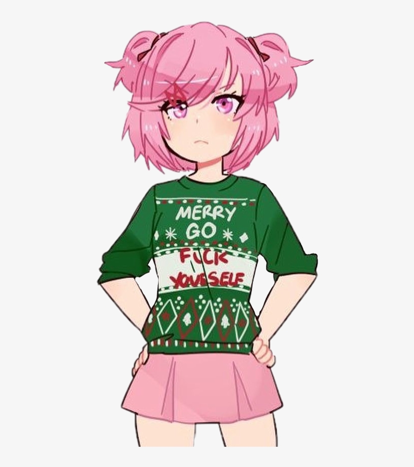 Report Abuse - Merry Go Fuck Yourself Doki Doki, transparent png download