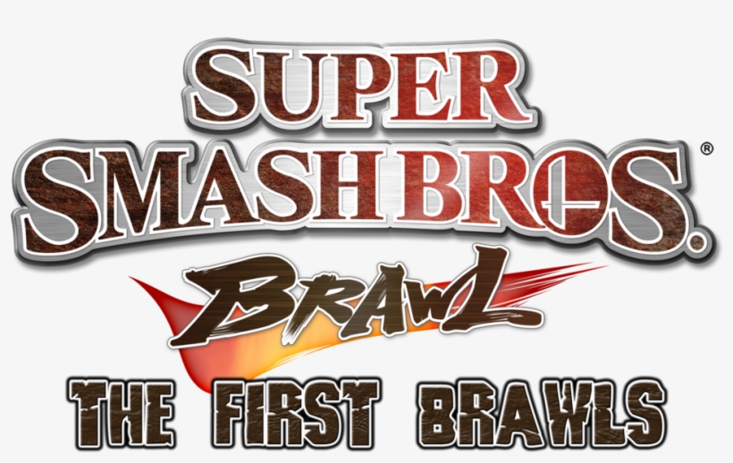 Super Smash Bros Brawl The First Brawls Logo By Kingasylus91 - Super Smash Bros Brawl Name, transparent png download